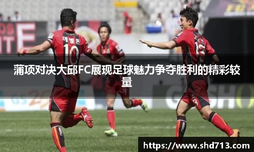 蒲项对决大邱FC展现足球魅力争夺胜利的精彩较量